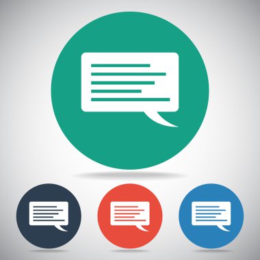 konuşma balonu simgesi