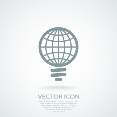 küresel ampul simgesi