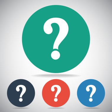 Soru işareti simgesi simgesi