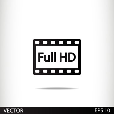 FullHD Video simgesi tasarım