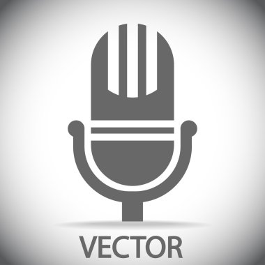 mikrofon simgesi tasarım