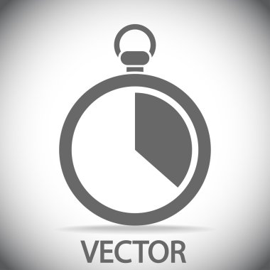 Kronometre simgesi tasarım