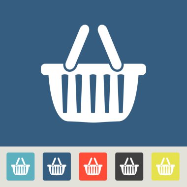 Alışveriş sepeti simgeleri ayarla