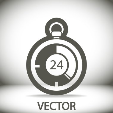 Kronometre simgesi tasarım