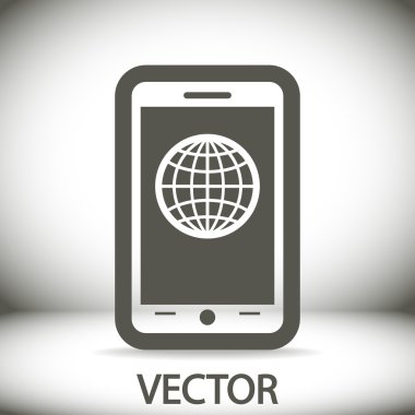 Mobil akıllı telefon simgesi