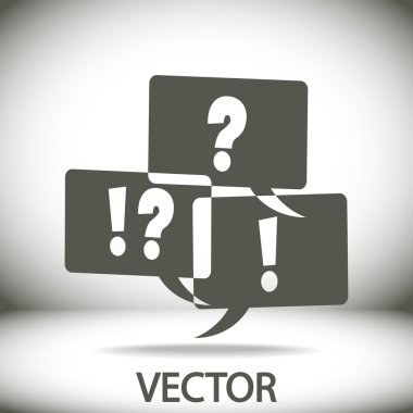 komik konuşma kabarcıklar simgesi