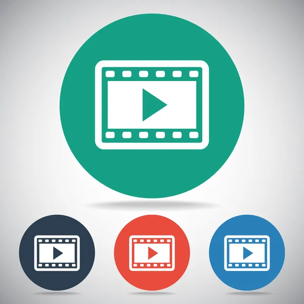 Video icon design — Stock Vector