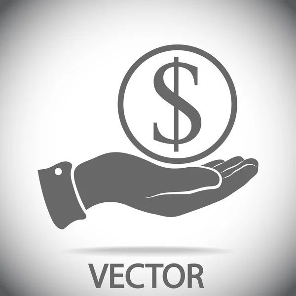 Geld pictogram opslaan — Stockvector