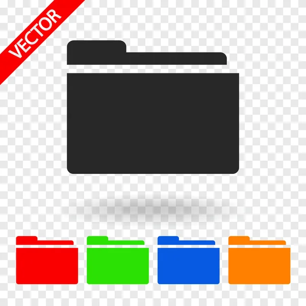 Folder icon design — Stock Vector