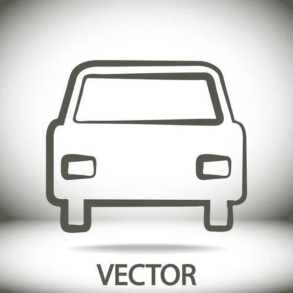 Auto-Ikone — Stockvektor