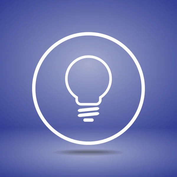 Set icone lampadina — Vettoriale Stock