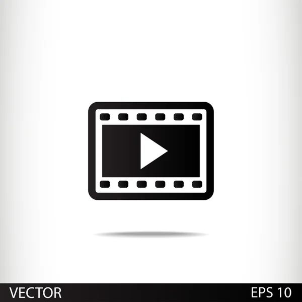 Desain Ikon Video - Stok Vektor