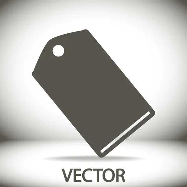 50 por ciento de descuento icono de la etiqueta — Vector de stock