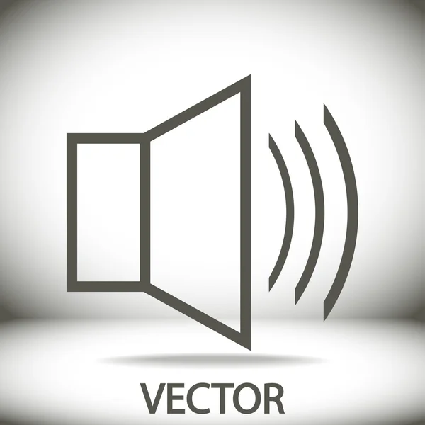 Luidsprekerpictogram — Stockvector