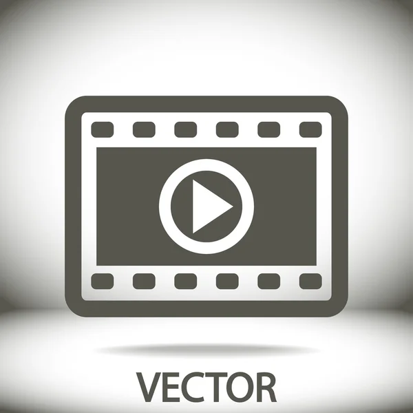 Movie icon — Stock Vector
