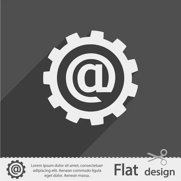 E-mail internet pictogram — Stockvector