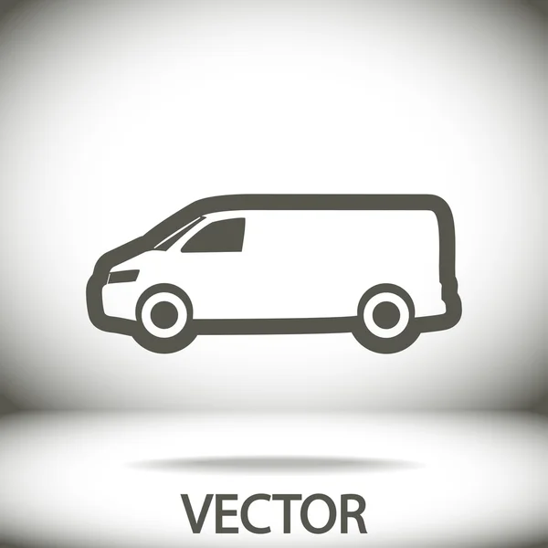 Icona camion — Vettoriale Stock