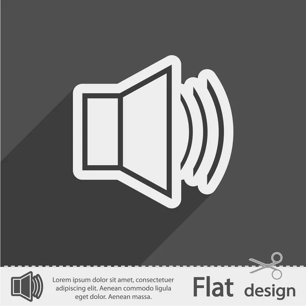 Luidsprekerpictogram — Stockvector