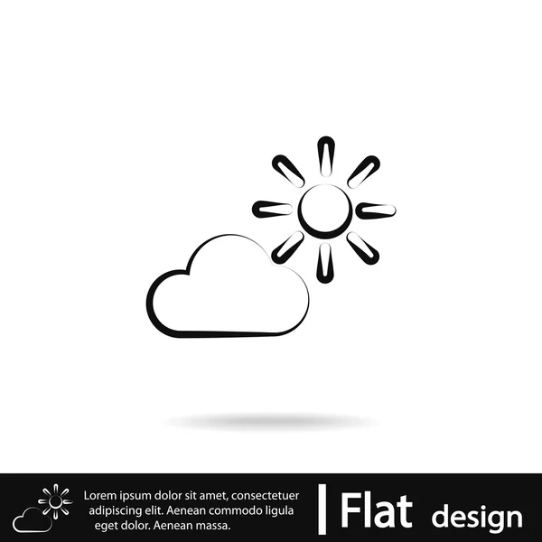 Cloud icon — Stock Vector