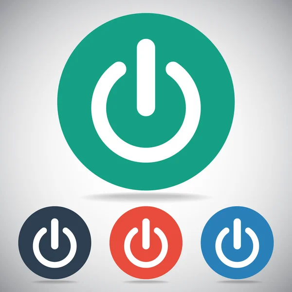 Power-Icon-Design — Stockvektor