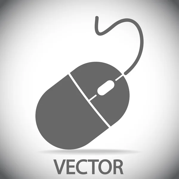 Icona del mouse del computer — Vettoriale Stock