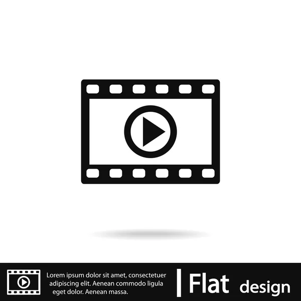 Video icon design — Stock Vector