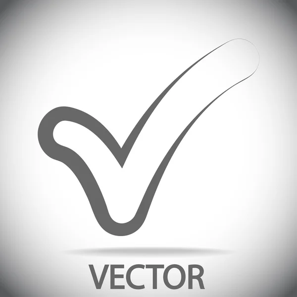 Marca de verificación — Vector de stock