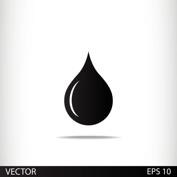 Icono de gota — Vector de stock