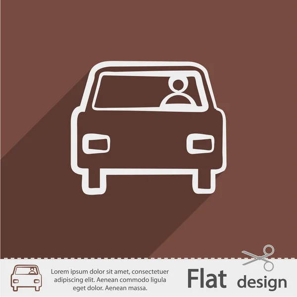 Car icon — Stock Vector