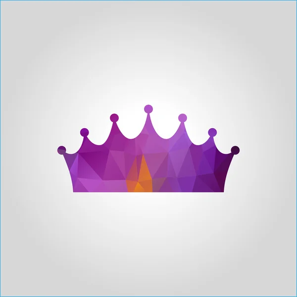Icon дизайн корони — стоковий вектор