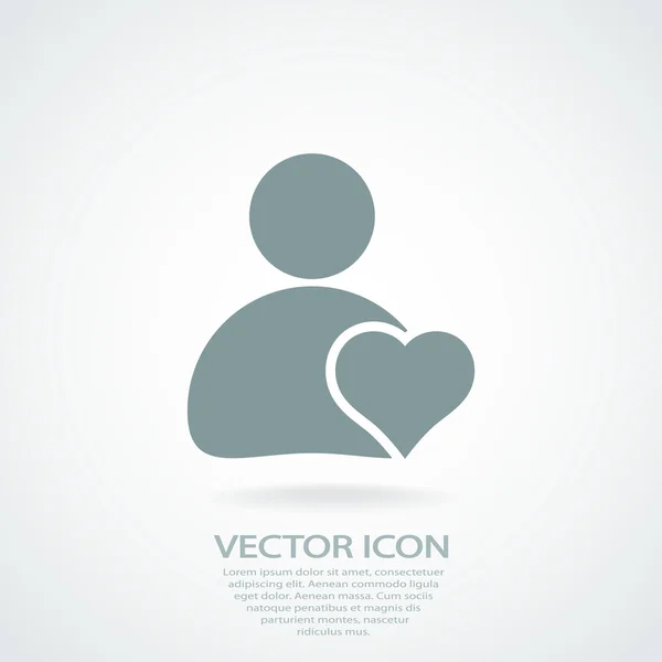 Icono del hombre de negocios — Vector de stock