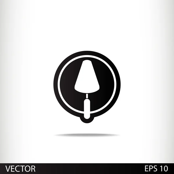 Trowel icon design design — Stock Vector