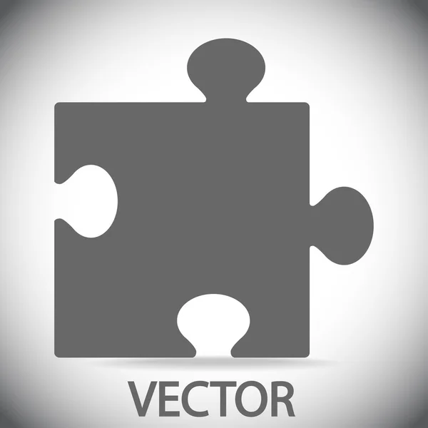 Значок головоломки — стоковый вектор