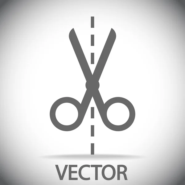 Икона ножниц — стоковый вектор