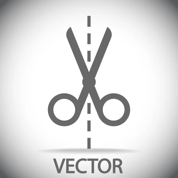 Scissors icon — Stock Vector