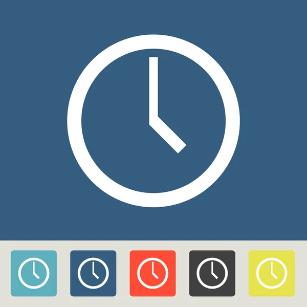 时钟的图标设计 — 图库矢量图片
