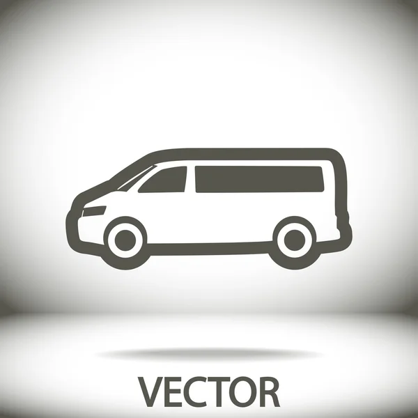 Vrachtwagen Icoon — Stockvector