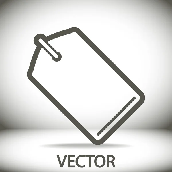 50 por ciento de descuento icono de la etiqueta — Vector de stock