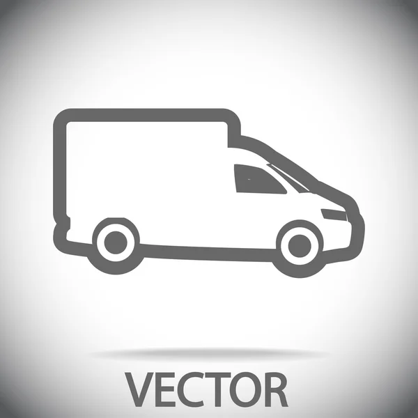 Vrachtwagen Icoon — Stockvector