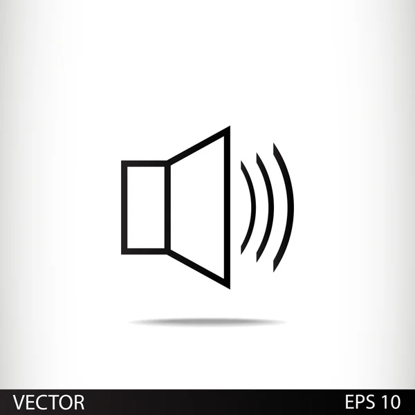 Icono del altavoz — Archivo Imágenes Vectoriales