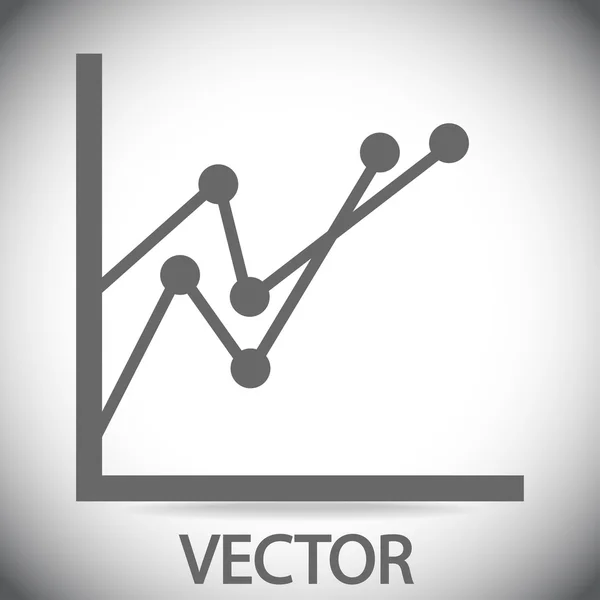 Icono gráfico — Vector de stock