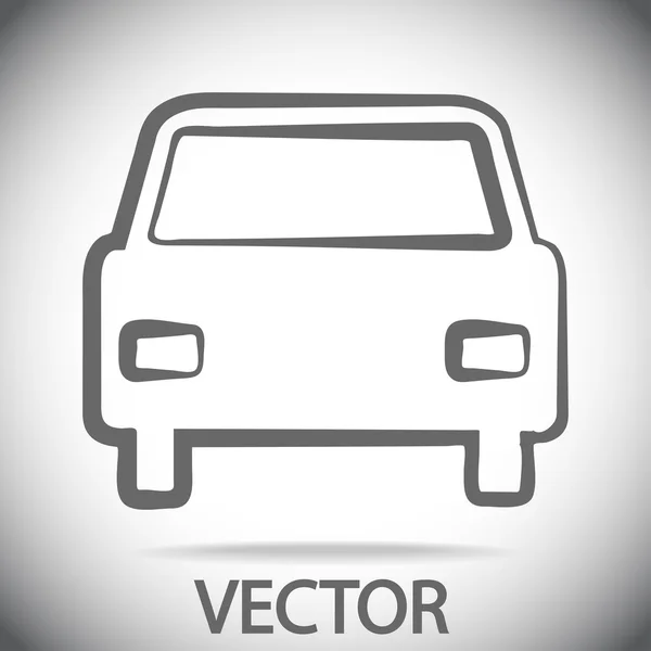 Icono del coche — Archivo Imágenes Vectoriales