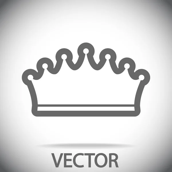 Icono de corona — Vector de stock