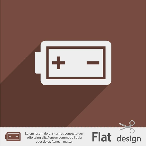 Battery icon — Stock Vector