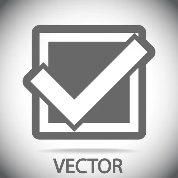 Marca de verificación — Vector de stock