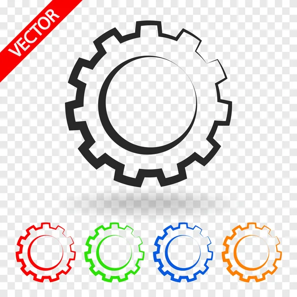 Gears icon — Stock Vector