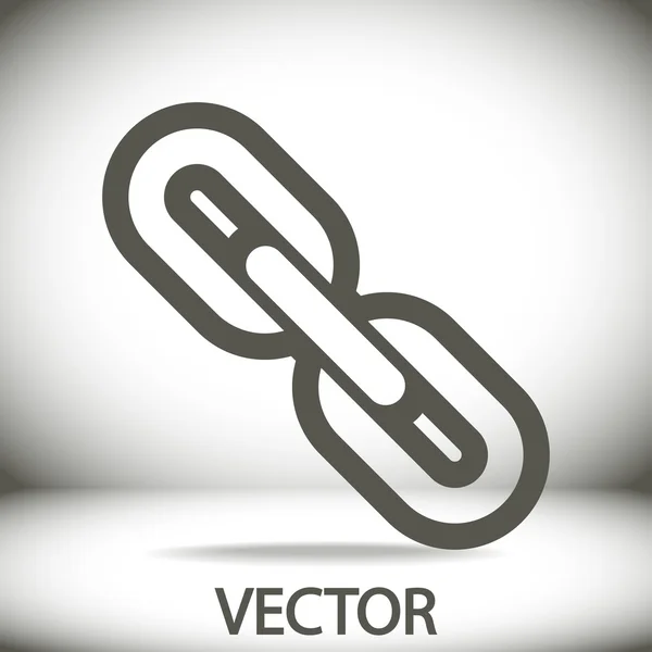 Icono de eslabón — Vector de stock