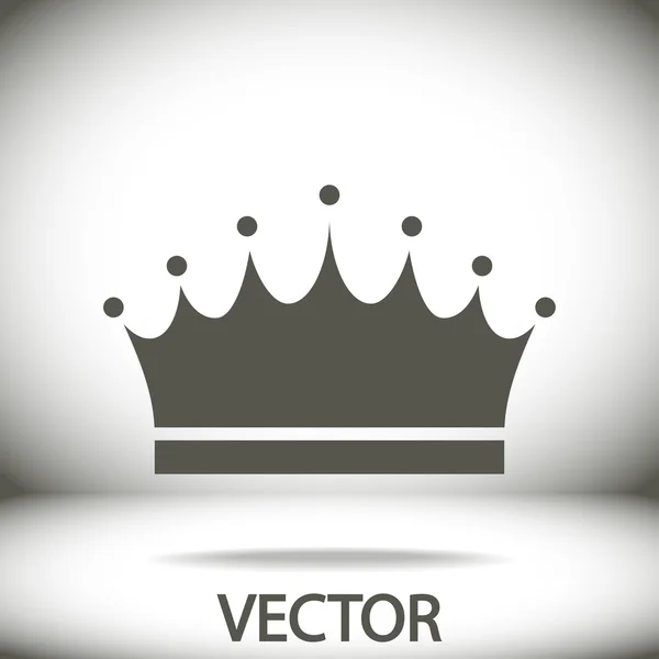 Ícone da coroa — Vetor de Stock