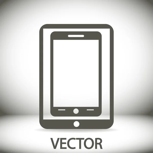 Icono del teléfono móvil — Vector de stock