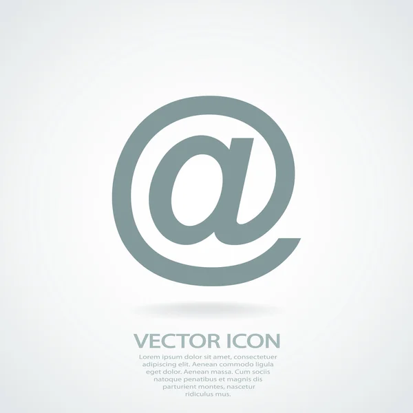 Pictogram envelop post — Stockvector